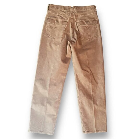 J Crew Womens Garment Dyed Cargo Pant in Chino Twill Sz 29 Tan Utility High Rise - Picture 5 of 7